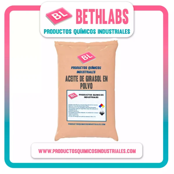 Aceite de Girasol en Polvo en Perú | Venta y distribución - BETHLABS