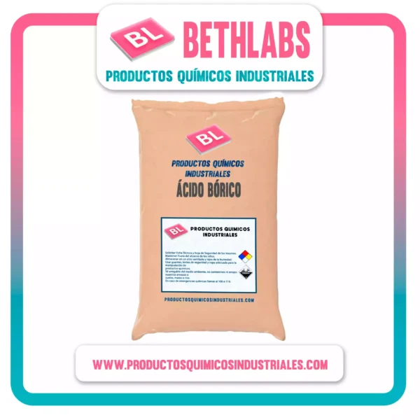 Ácido Bórico en Perú | Venta y distribución - BETHLABS