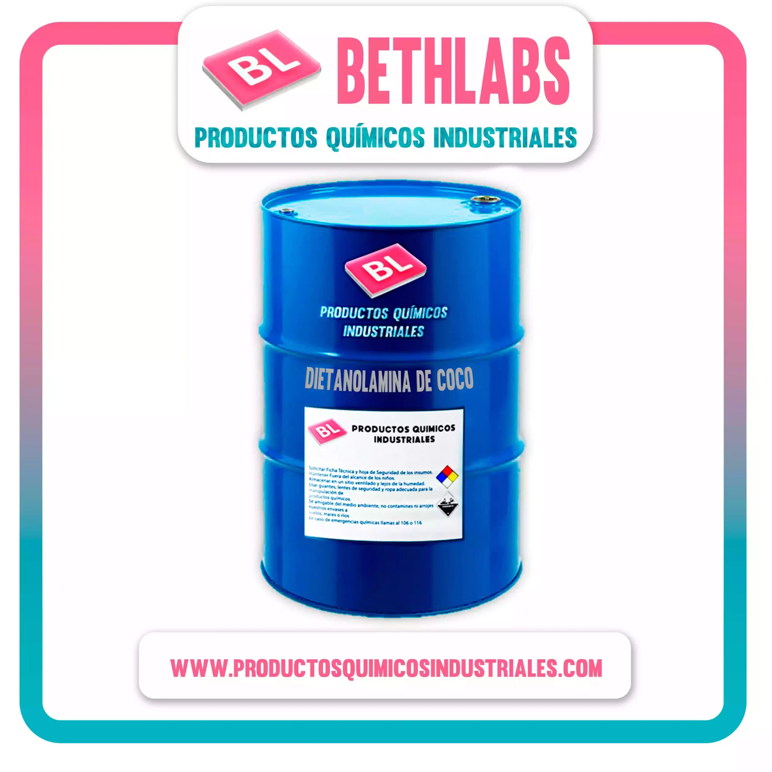 Dietanolamina de Coco en Perú | Venta y distribución - BETHLABS