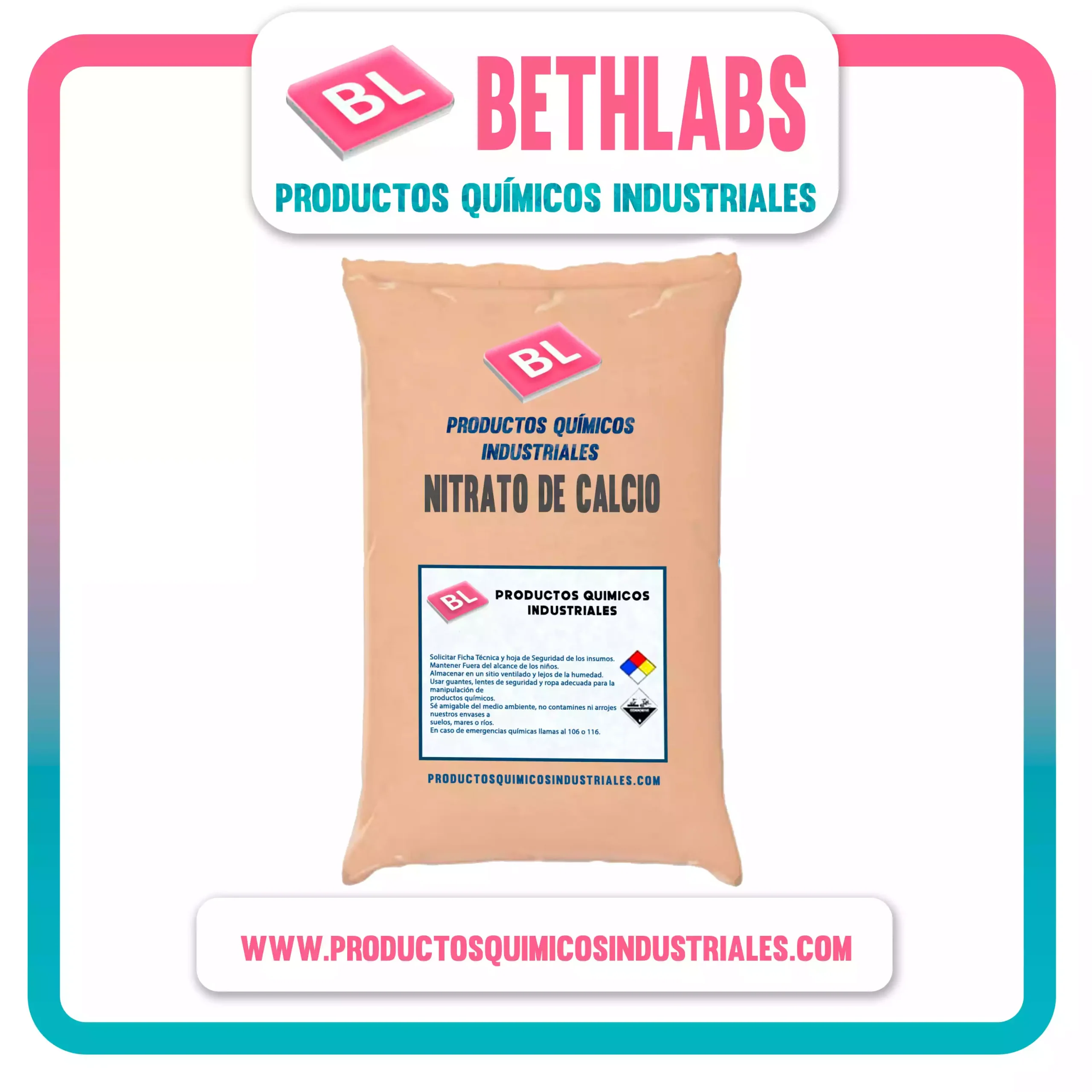 Nitrato de Calcio en Perú | Venta de Insumo Químico Industrial
